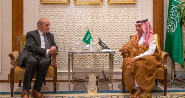 وزير الخارجية السعودي يبحث مع لودريان تطورات الملف اللبناني