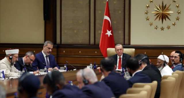 أردوغان يستقبل أعضاء مجلس المنظمات الإسلامية الأمريكي