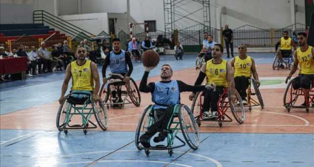 غزة.. انطلاق دوري كرة السلة على الكراسي المتحركة