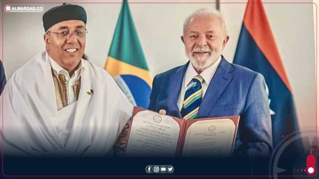 أسامة صوان يقدم أوراق اعتماده كسفير لليبيا في البرازيل