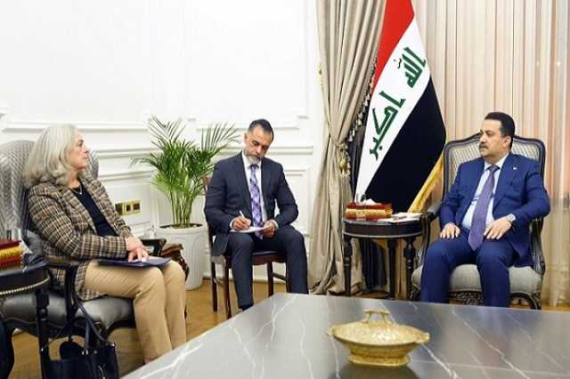 رئيس مجلس الوزراء العراقي يستقبل السفيرة الأمريكية في العراق