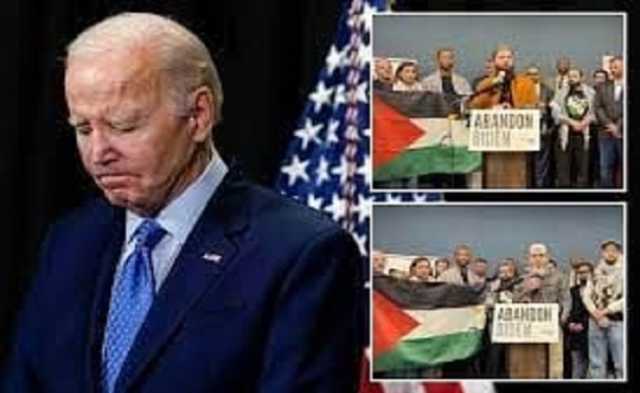 مسلمون أمريكيون يتوعدون حملة بايدن الرئاسية بسبب غزة