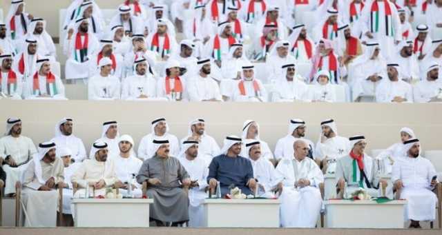 ملك البحرين والرئيس الموريتاني يشاركان بن زايد احتفال عيد الاتحاد (صور)