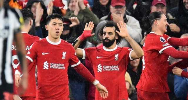 محمد صلاح يكفر عن ذنبه ويقود ليفربول للفوز على نيوكاسل