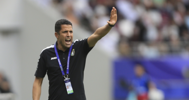 مدرب منتخب الأردن عموتة يعلق على مواجهة قطر في نهائي كأس آسيا