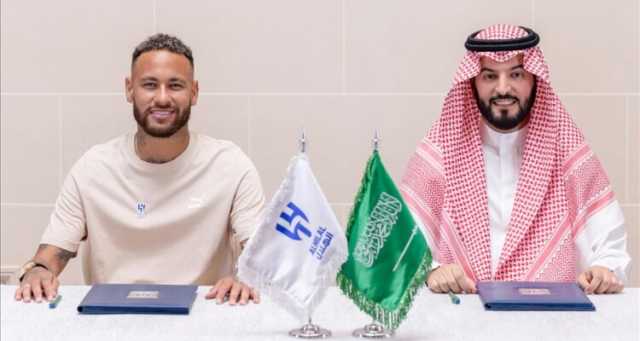 الهلال السعودي يبلغ نيمار بشأن عقده