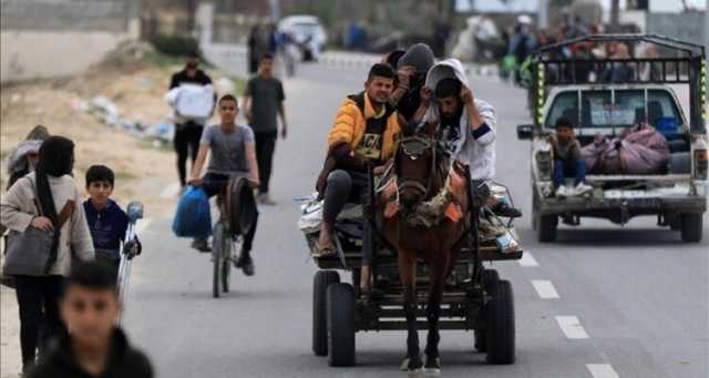 8 ساعات مشيا.. رحلة نزوح مضنية لـ3 أطفال أنهكهم الجوع بغزة