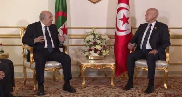 الرئيس الجزائري: تونس لن تسقط مهما تأثرت بالأحداث وهي دائما واقفة (صور)