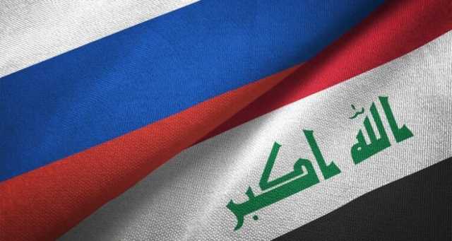 العراق وروسيا يبحثان سبل تعزيز العلاقات بين البلدين وعددا من الملفات الثنائية (صورة)