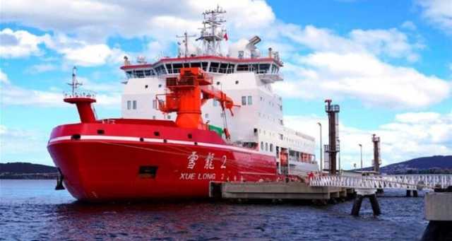الصين.. عودة كاسحتي الجليد إلى شنغهاي بعد انتهاء بعثة استكشافية إلى القطب الجنوبي