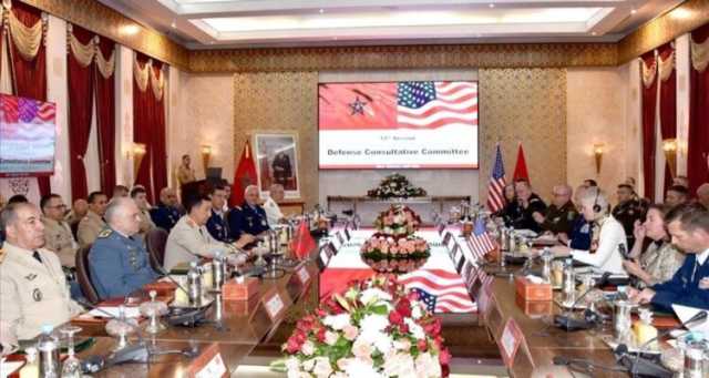 الرباط.. مباحثات مغربية أمريكية لتعزيز التعاون العسكري