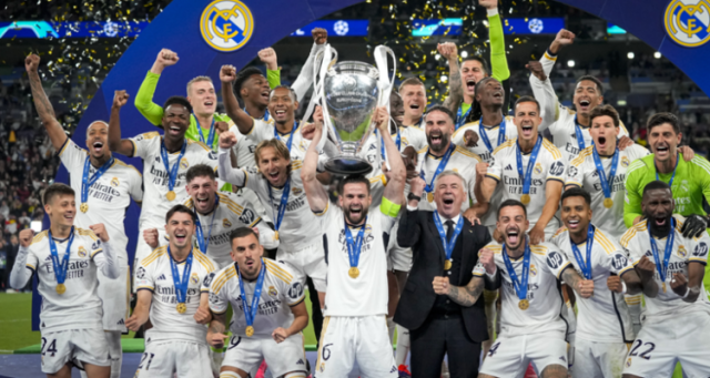 ريال مدريد بطلا لدوري أبطال أوروبا للمرة الـ15 في تاريخه بفوزه على دورتموند