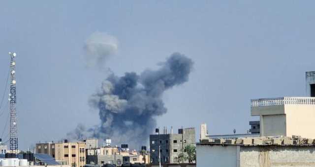 غزة.. انفجارات عنيفة تهز بوابة صلاح الدين جنوب مدينة رفح