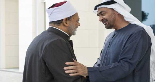 رئيس الإمارات يلتقي شيخ الأزهر