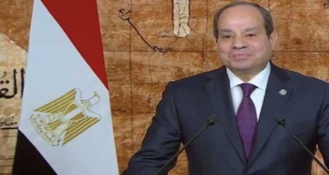 السيسي: مصر حافظت على أرضها واستقلالها مع التمسك بحقوق أشقائها وخاصة الفلسطينيين