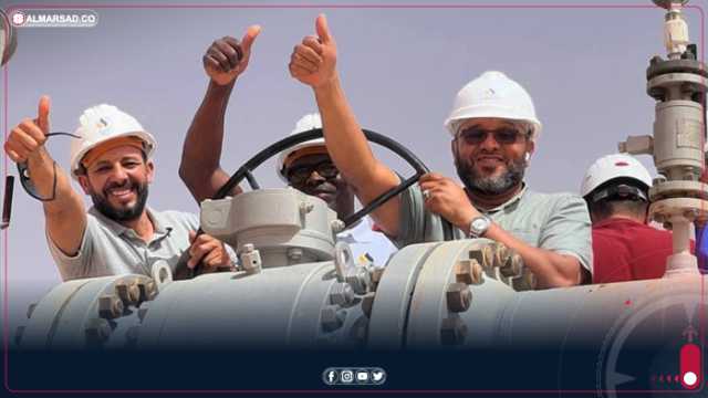 مؤسسة النفط تعلن بدء عملية تشغيل خط الأنابيب الجديد من حقل شمال الحمادة النفطي إلى ميناء مليتة
