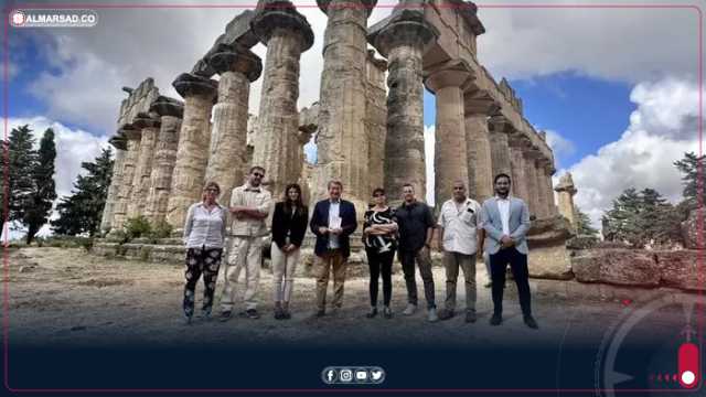 أنسا: دي لويجي يتابع عمل بعثة بلاده الأثرية لتأمين المقبرة شحات الآثارية