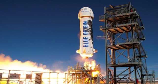 شركة Blue Origin تطلق المركبة الفضائية السياحية الثانية إلى حدود الفضاء