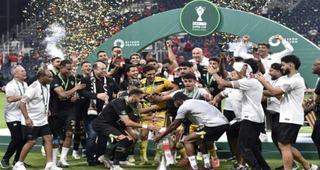 الزمالك بطلا لكأس السوبر الإفريقي على حساب الأهلي