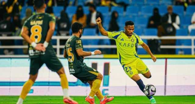 النصر يتعثر في غياب رونالدو أمام الخلود بالدوري السعودي