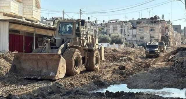 الأكبر خلال العدوان.. الجيش الإسرائيلي يبدأ هدم 16 منزلا بطولكرم