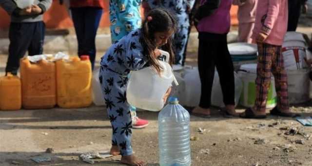 بلدية غزة تحذر من أزمة عطش كبرى حال قطعت إسرائيل خط المياه الرئيسي