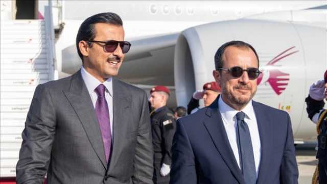 أمير قطر يصل قبرص الرومية في جولة خارجية تشمل اليونان