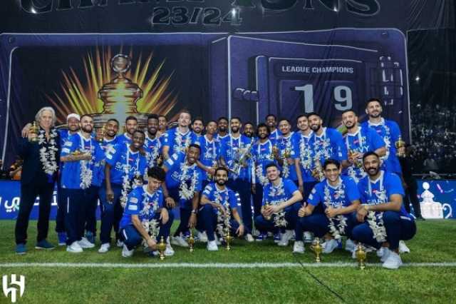 الهلال السعودي يحقق الدوري الذهبي للمرة الثانية