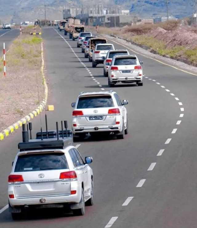 شاب يتعرض لعملية دهس أثناء مرور موكب 'الزبيدي' في لحج 