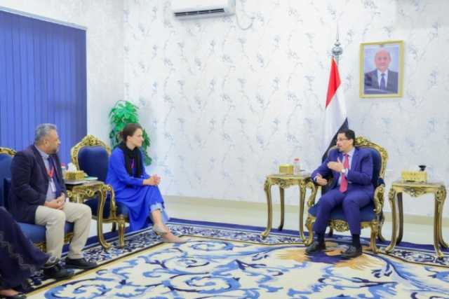 بن مبارك يجدد دعم الحكومة للجهود الدولية الهادفة لإنهاء الحرب في اليمن