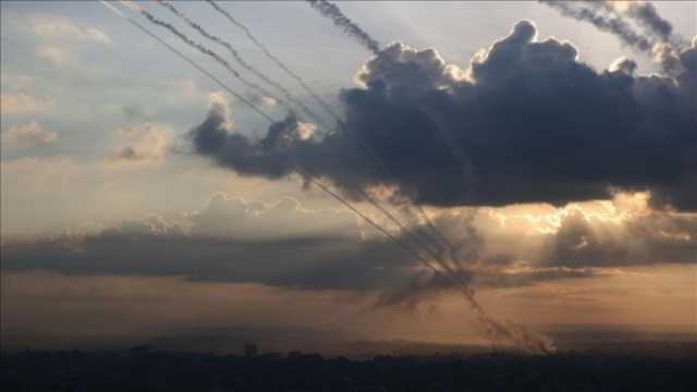 رشقة صاروخية كبيرة من قطاع غزة على 'تل أبيب'