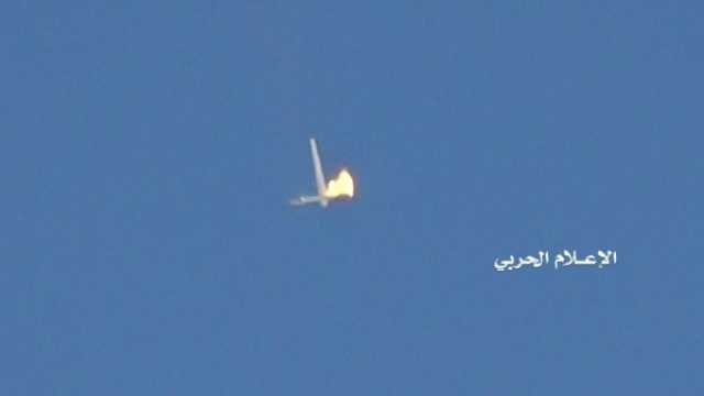 الحوثيون يعلنون اسقاط طائرة من دون طيار أمريكية فوق المياه اليمنية بالبحر الأحمر