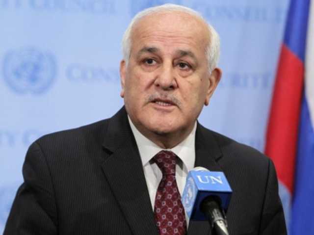 المندوب الدائم لفلسطين لدى الأمم المتحدة يجدد النداء لمجلس الأمن بضرورة وقف الحرب في غزة