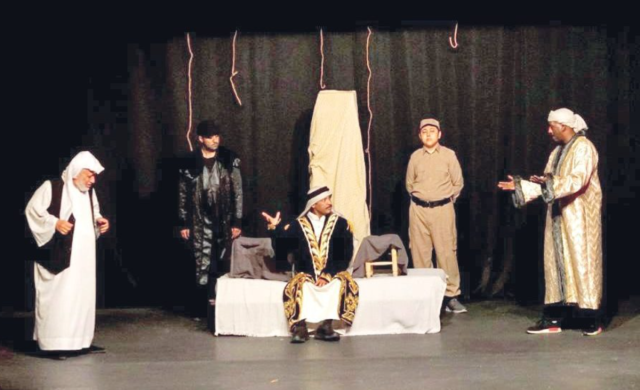 وزارة الثقافة تشارك في مهرجان لبنان المسرحي الدولي بعرض مسرحية 'السلطان'