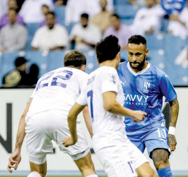 الهلال يتعادل على أرضه مع نافباهور الأوزبكي