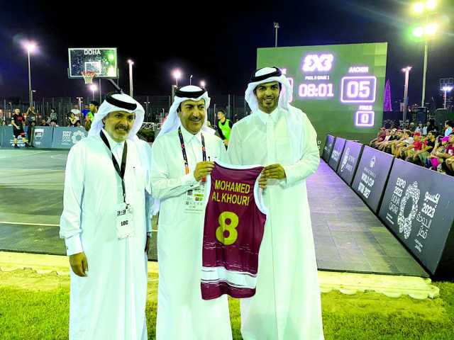 انطلاق بطولة إكسبو الدوحة للسلة 3*3