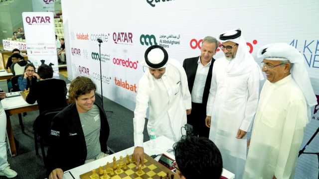 انطلاقة أنيقة لبطولة قطر ماسترز الدولية للشطرنج