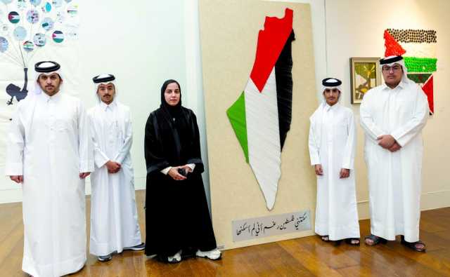 أعمال فنية لطلاب مؤسسة قطر ترصد قصص صمود الفلسطينيين