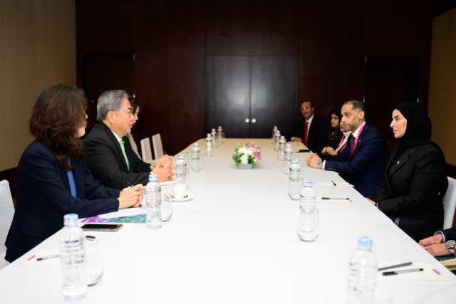 وزیر التنمیة الاجتماعیة والأسرة تجتمع مع وزیر الخارجیة الكوري