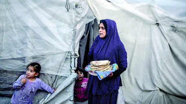 «فلسطين».. قصة امرأة غزاوية تجسد صمود النازحين