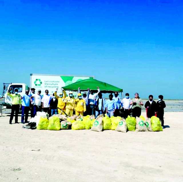 مجموعة شاطئ البحر تطلق مبادرات لتنمية ثقافة إعادة التدوير
