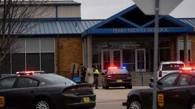 قتيل وخمسة جرحى في حادث إطلاق نار بمدرسة في ولاية آيوا الأمريكية