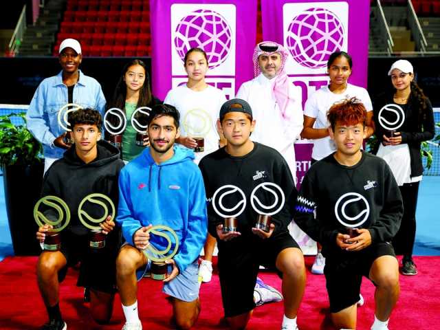 هيمنة قطرية على ألقاب الآسيوية لناشئي التنس