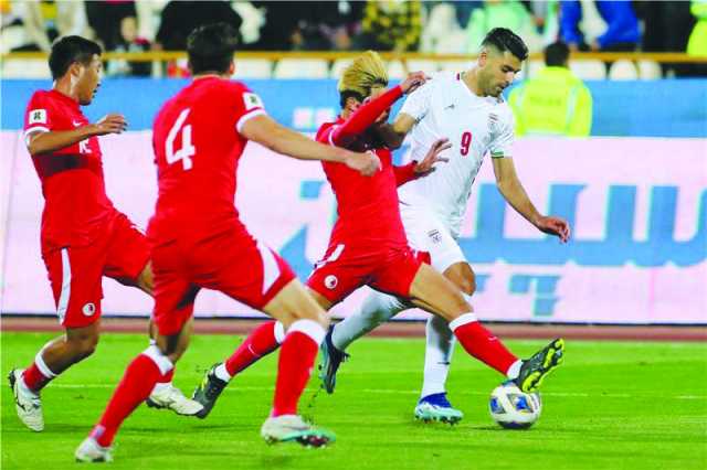 إيران تبحث عن التأهل أمام هونغ كونغ