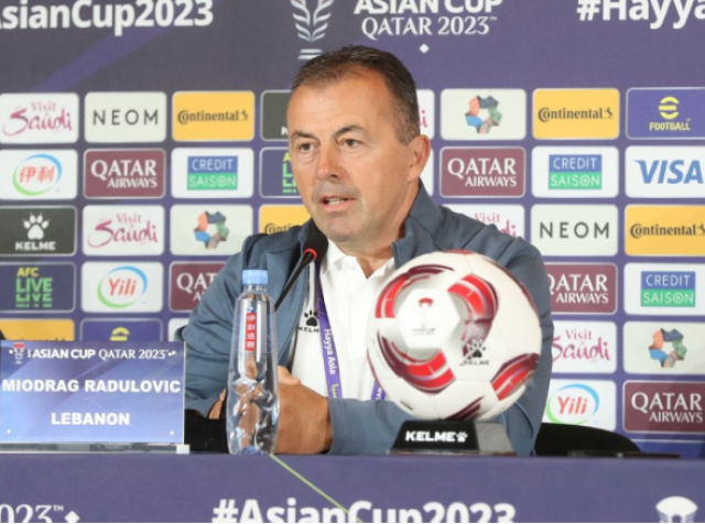 كأس آسيا قطر 2023.. مدرب المنتخب اللبناني: متحمسون لمواجهة المنتخب القطري ونؤمن بقدراتنا للظهور بأفضل صورة