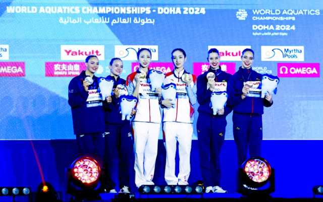 الصين تهيمن على بطولة العالم للألعاب المائية