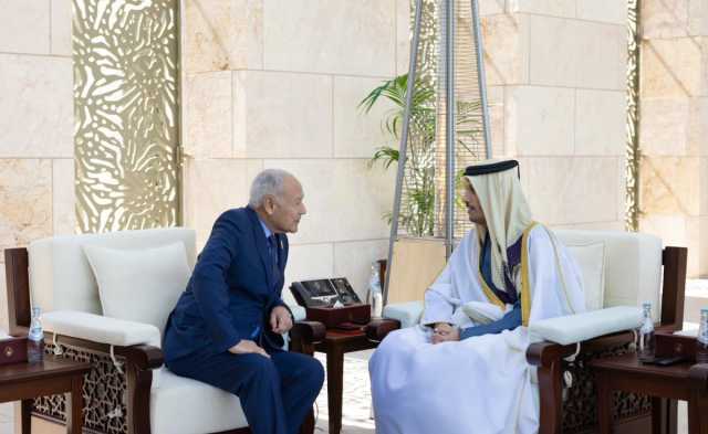 رئيس مجلس الوزراء يستقبل الأمين العام لجامعة الدول العربية