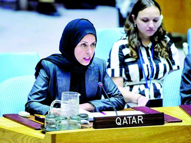 قطر تؤكد استمرار دعمها لجهود مجلس الأمن في صون السلم الدولي