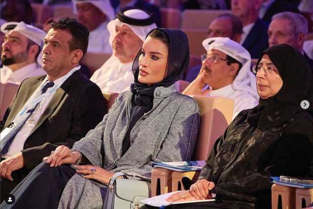 صاحبة السمو الشيخة موزا بنت ناصر تشهد افتتاح منتدى الشرق الأوسط للجودة والسلامة في الرعاية الصحية