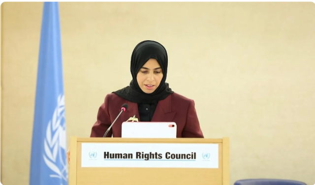قطر تدعو مجلس حقوق الإنسان إلى الوقوف بحزم ضد الانتهاكات الصارخة والعقاب الجماعي للمدنيين بقطاع غزة